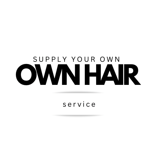Supply Your Own Hair.